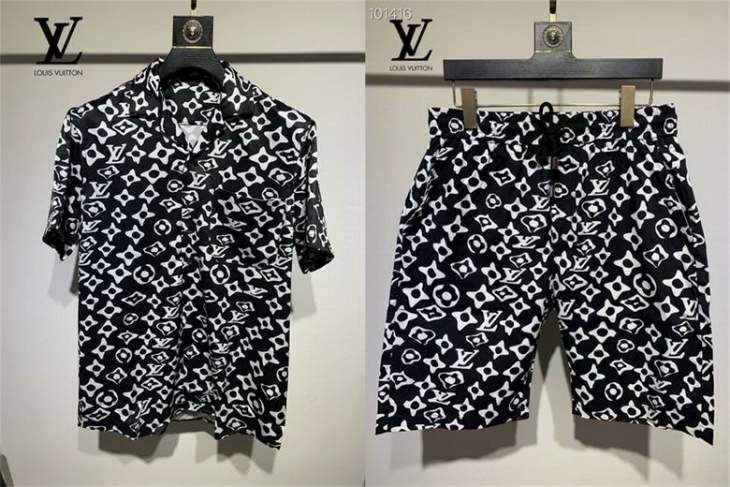 Picture of LV Shirt Pant Suits _SKULVS-XXL12yn23123786